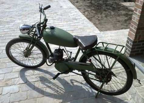 Antiek klassieke motorfiets 1930 Automoto, Ophalen, Gebruikt, Motoren
