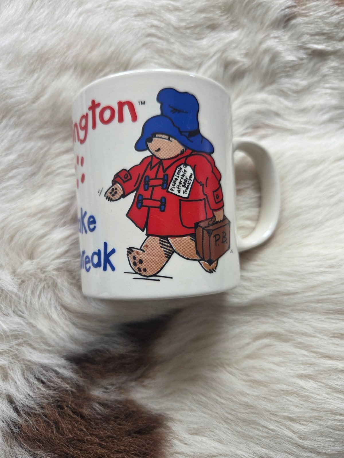 Paddington Beer Mug - Vintage 1994, Overige typen, Ophalen of Verzenden, Zo goed als nieuw, Steen/keramiek