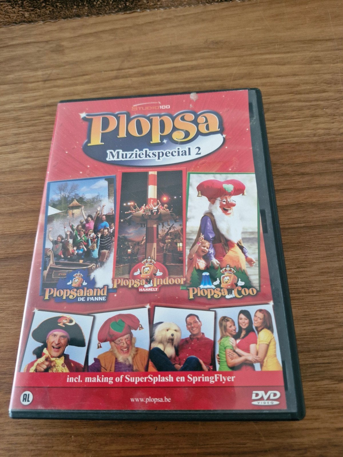 Plopsa Muziekspecial 2 DVD - Studio 100, Cd's en Dvd's, Alle leeftijden, Familie, Film, Gebruikt