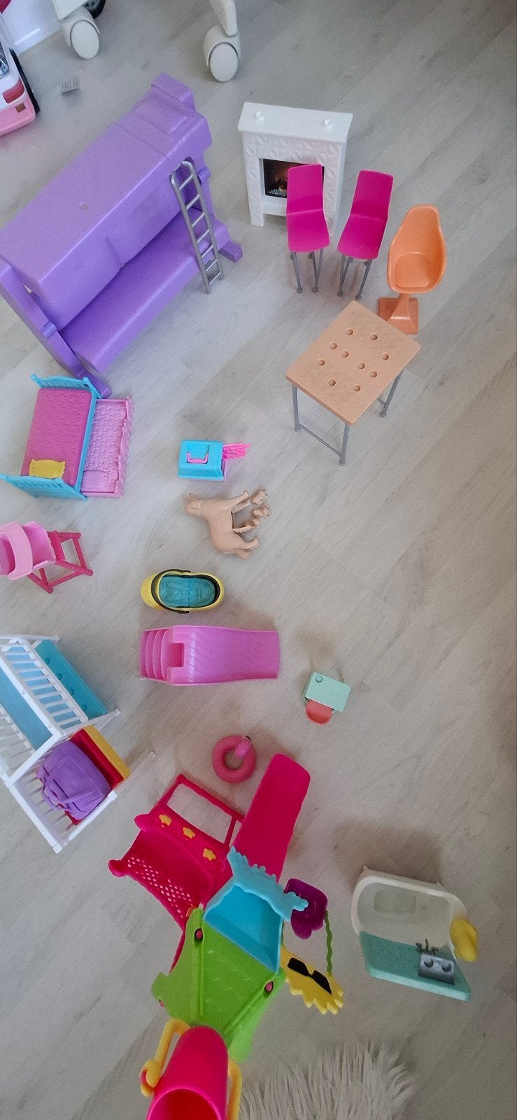 Barbie spullen van alles wat, Ophalen, Toebehoren