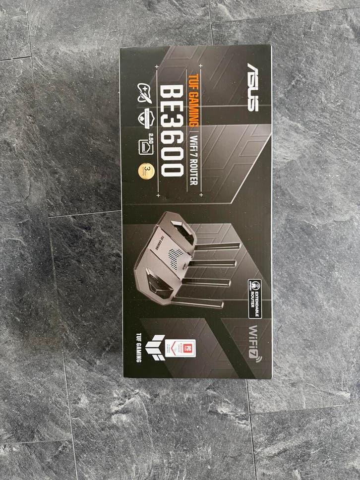ASUS TUF Gaming BE3600 WiFi 7 Router - Nieuw in doos, Ophalen, Nieuw, Router