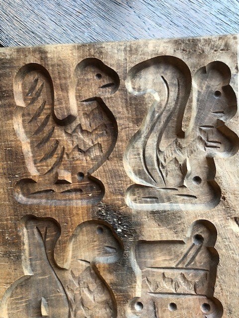 speculaasplank/koekplank groot 54 x 14,5 cm dik 2 cm, Ophalen of Verzenden