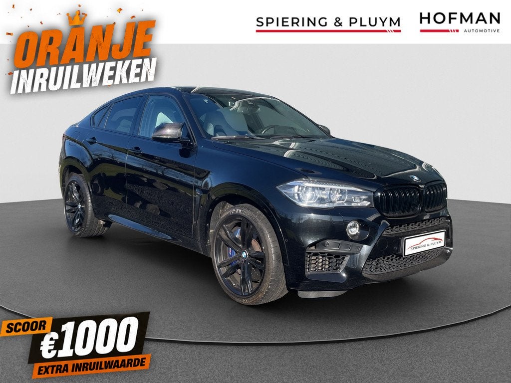 BMW X6 M | Pano | H&K | Memory | Trekhaak | Elek achtkl |, Auto's, BMW, Automaat, 2950 kg, 2240 kg, Gebruikt