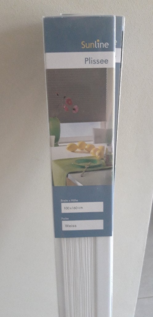 plissee gordijn, Ophalen, Wit, Nieuw, Gordijn
