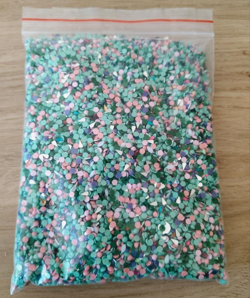 122 gram DIAMANT DOTZ*DIAMANT PAINTING  STEENTJES, Verzenden, Nieuw