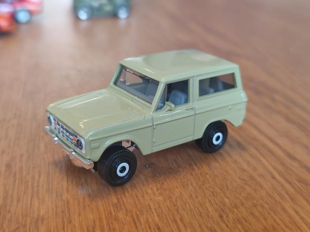 Matchbox Ford Bronco GROEN, Ophalen of Verzenden, Zo goed als nieuw, Auto