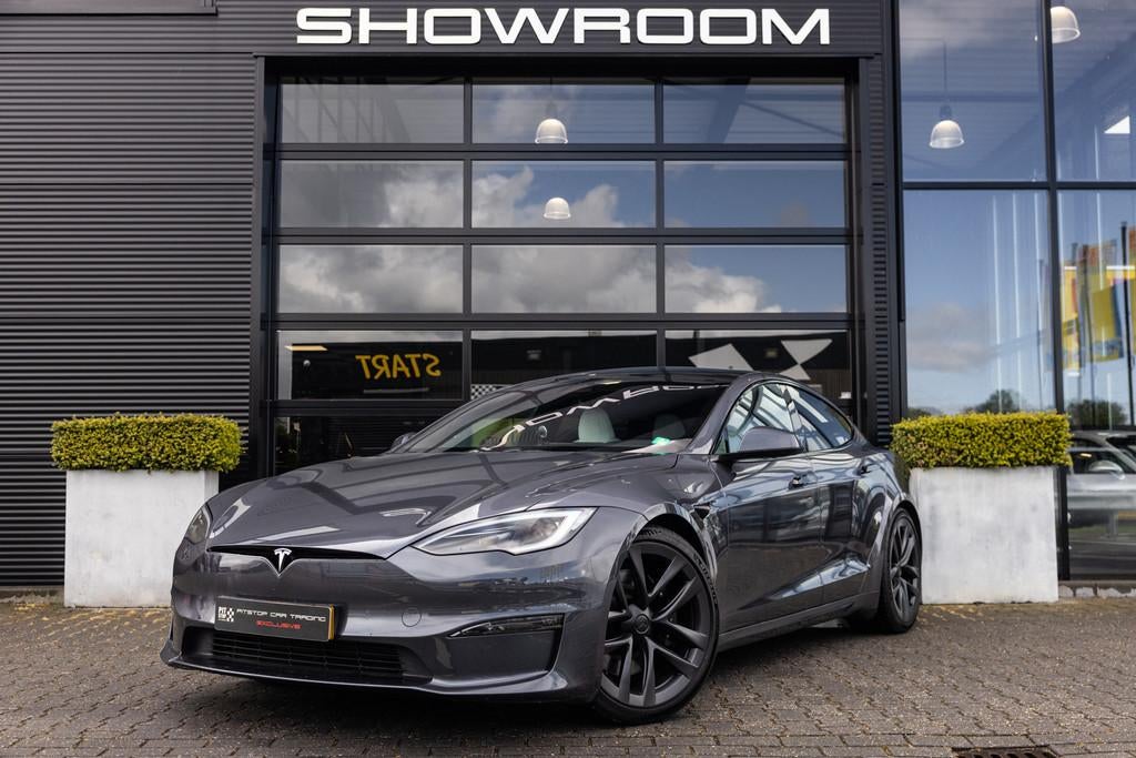 Tesla Model S Dual Motor AWD 90 kWh, 21inch, Yoke, BTW verre, Auto's, Tesla, Gebruikt, 634 km, 245 min, Model S