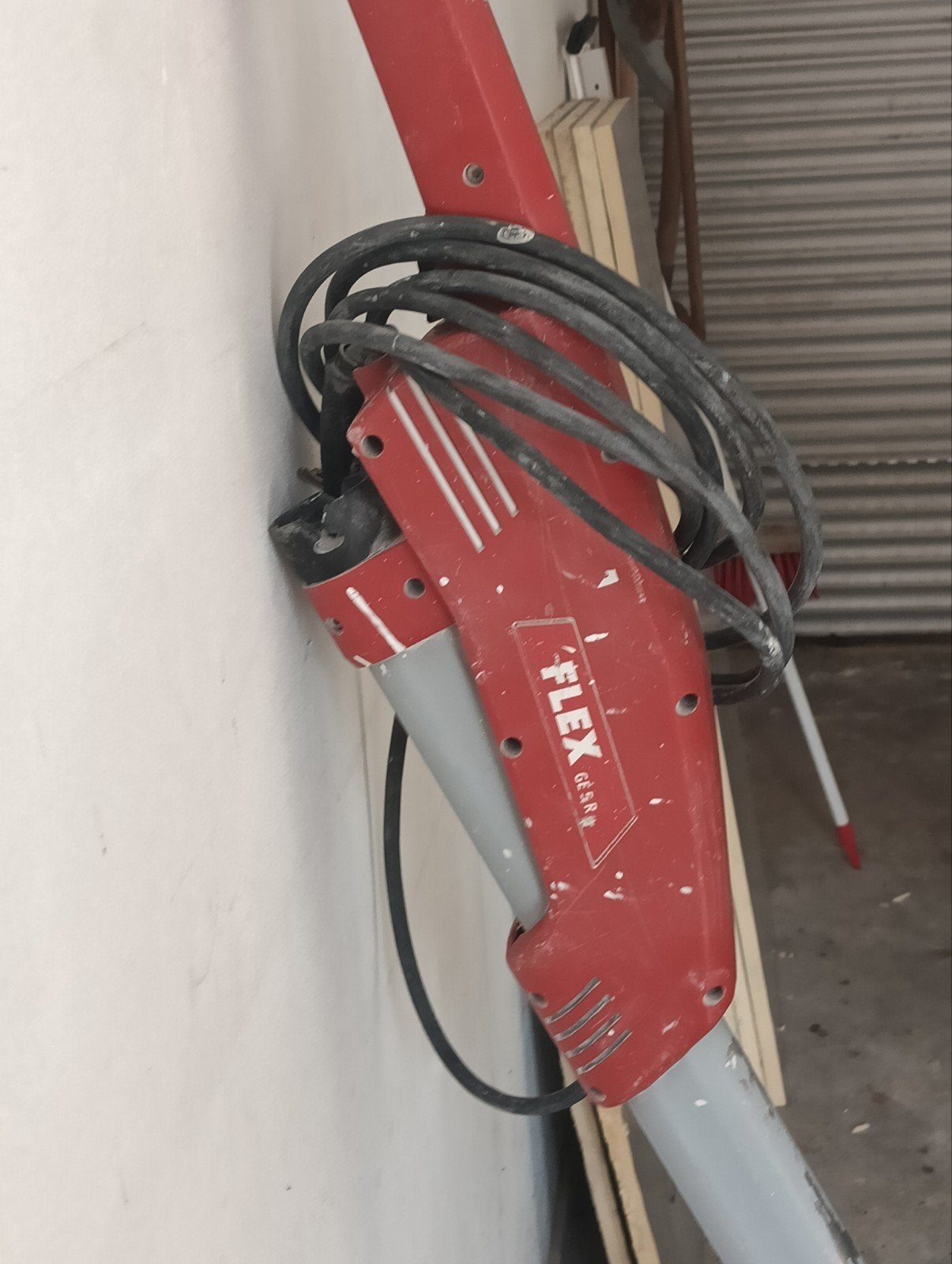 Flex wandschuur incl Nilfisk Alto, Ophalen of Verzenden, Zo goed als nieuw, 1200 watt of meer