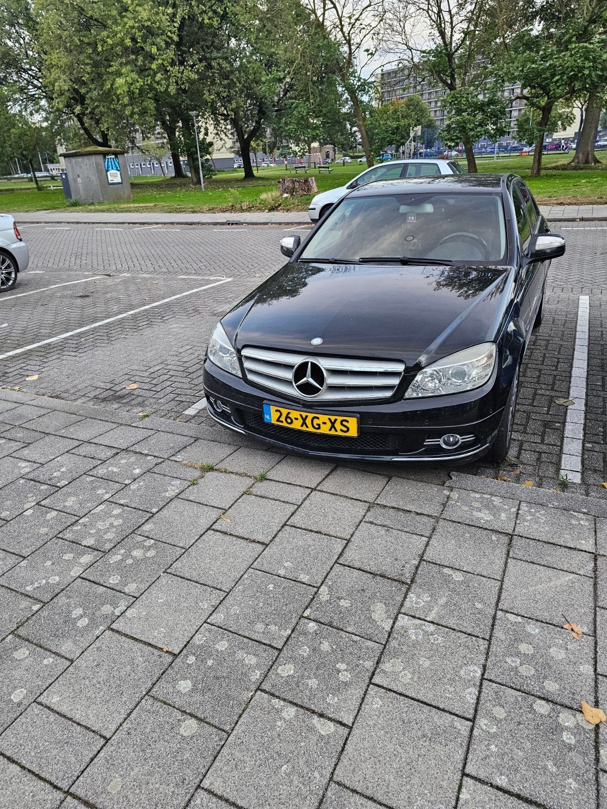 Mercedes-Benz C-Klasse 2.2 CDI C220 Sedan AUT 2007 Zwart, Automaat, Achterwielaandrijving, 1800 kg, 4 cilinders