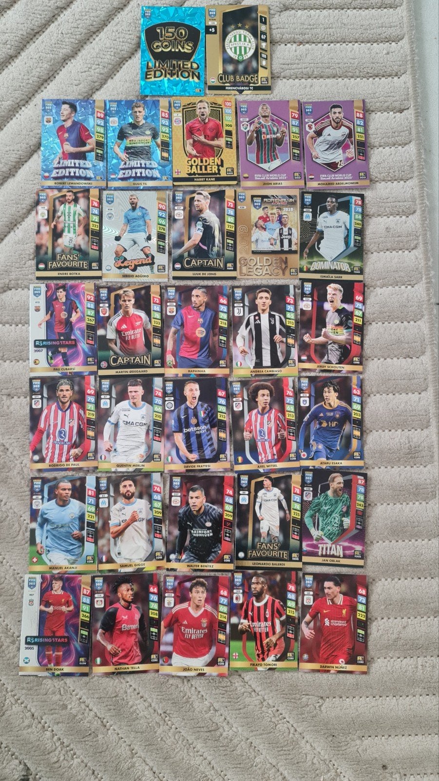 Grote collectie Topps Match Attax voetbal kaarten, Verzamelen, Ophalen of Verzenden, Zo goed als nieuw, Buitenlandse clubs, Spelerskaart