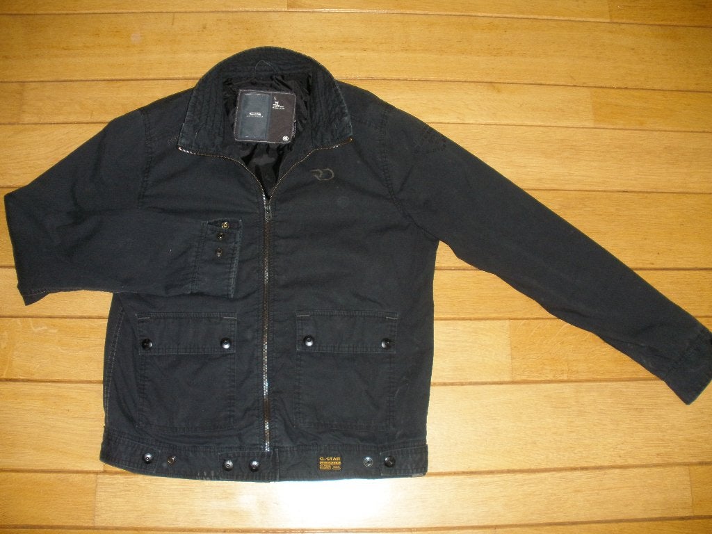 G-STAR jack jas zwart maat L, Ophalen of Verzenden, Zo goed als nieuw, Zwart, G-Star Raw