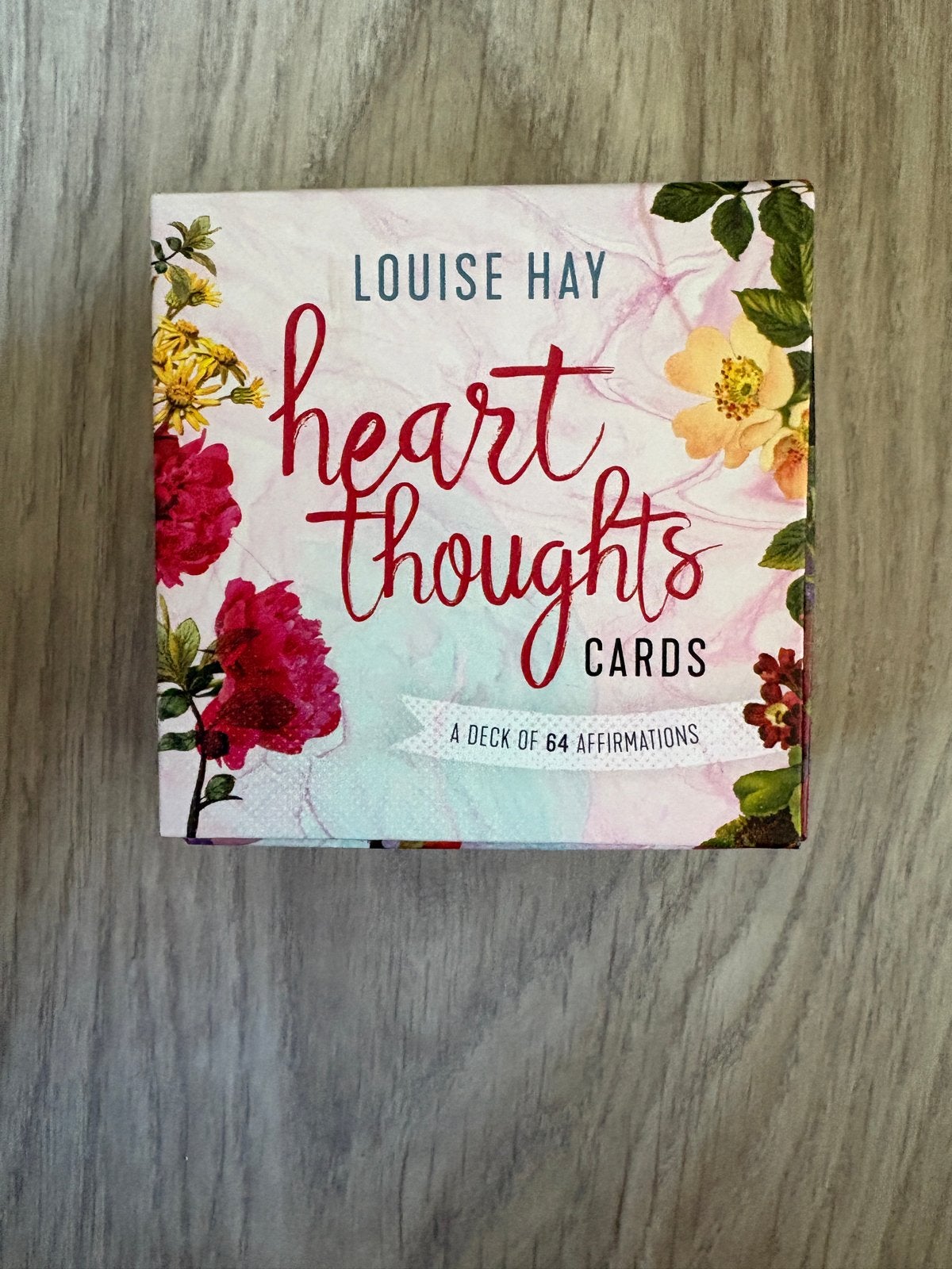 Louise Hay Heart Thoughts Cards - Affirmatiekaarten, Boeken, Ophalen of Verzenden, Zo goed als nieuw, Spiritualiteit algemeen