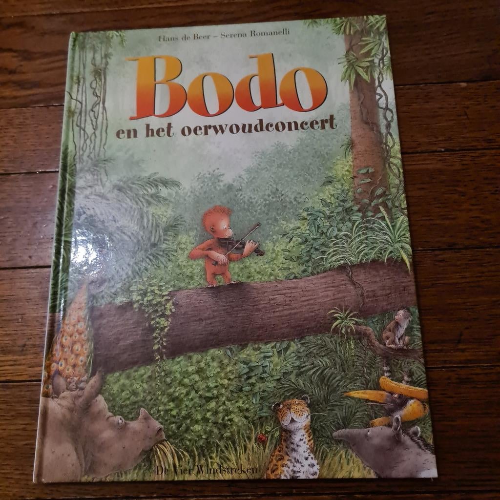 Hans de Beer - Bodo en het oerwoudconcert, Ophalen of Verzenden, Zo goed als nieuw, Hans de Beer; S. Romanelli