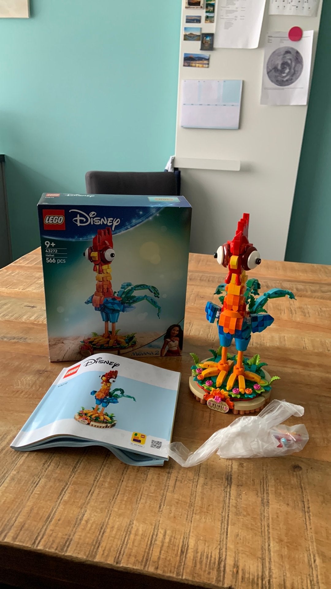 Disney lego heihei, Ophalen of Verzenden, Zo goed als nieuw