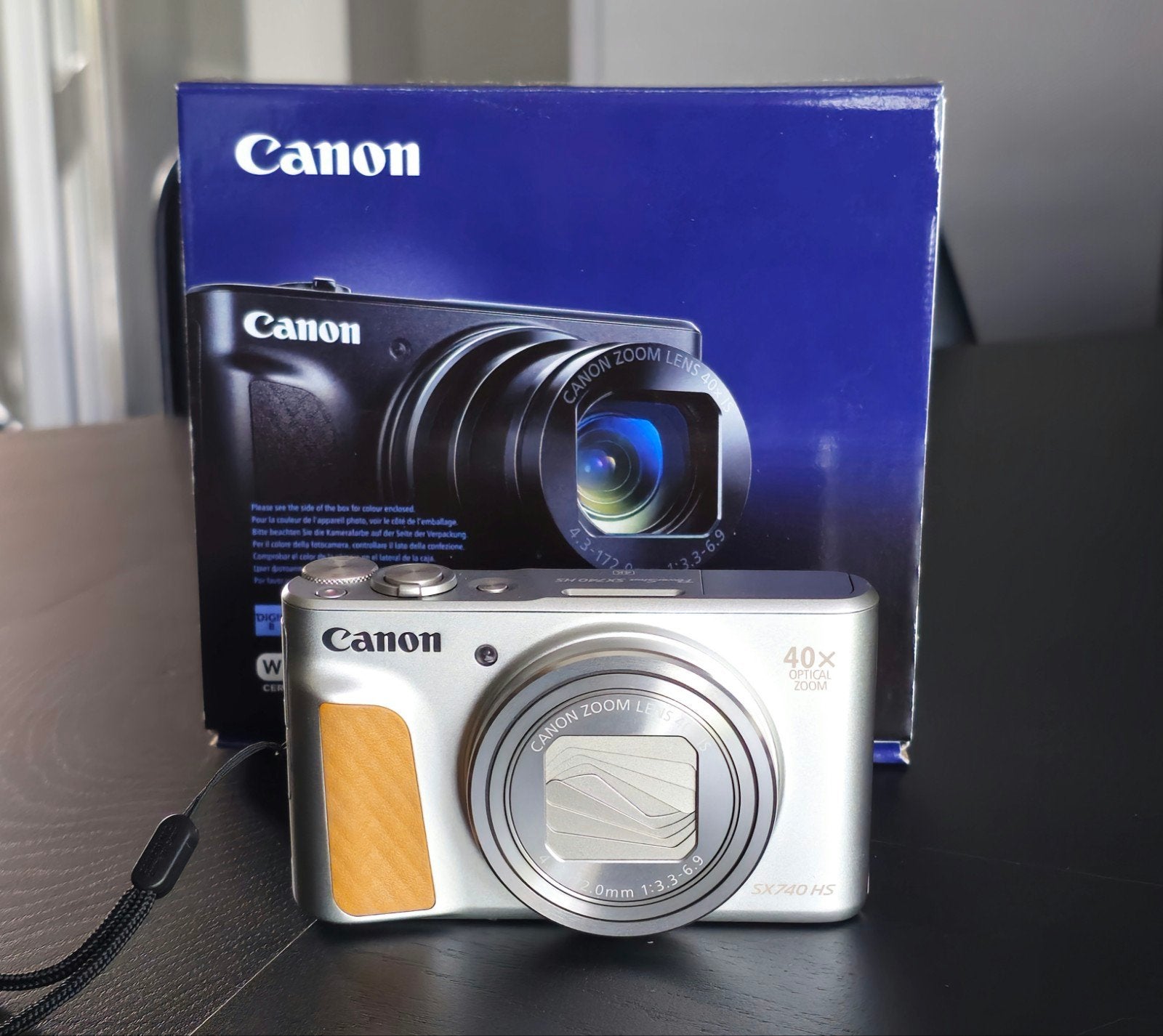 Canon SX740 HS lite edition, zilver, Ophalen of Verzenden, Zo goed als nieuw, Canon, 8 keer of meer