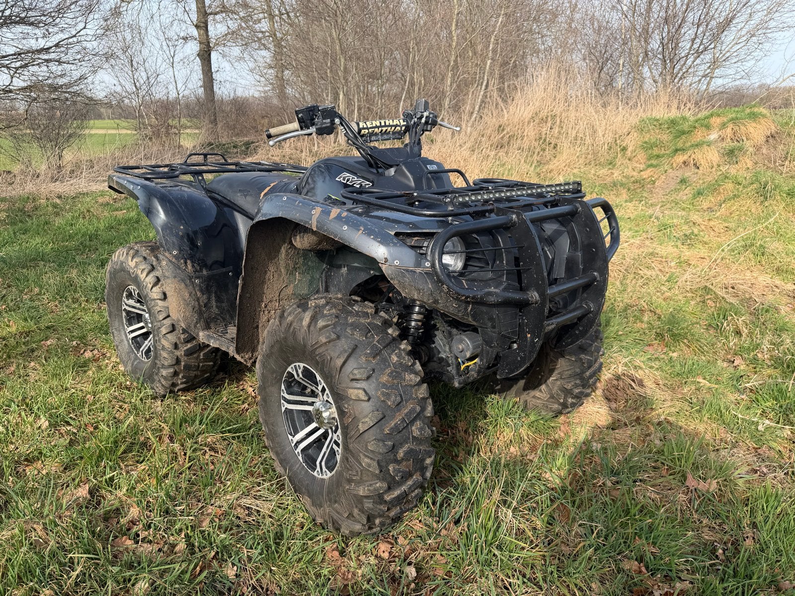 Yamaha Grizzly 600 Quad - Absolute top staat met lier, Motoren, Quads en Trikes, 1 cilinder, Meer dan 35 kW