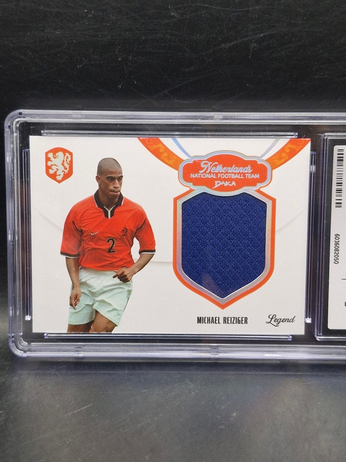 Michael reiziger Netherlands national team CGC 9, Verzenden, Zo goed als nieuw, Losse kaart