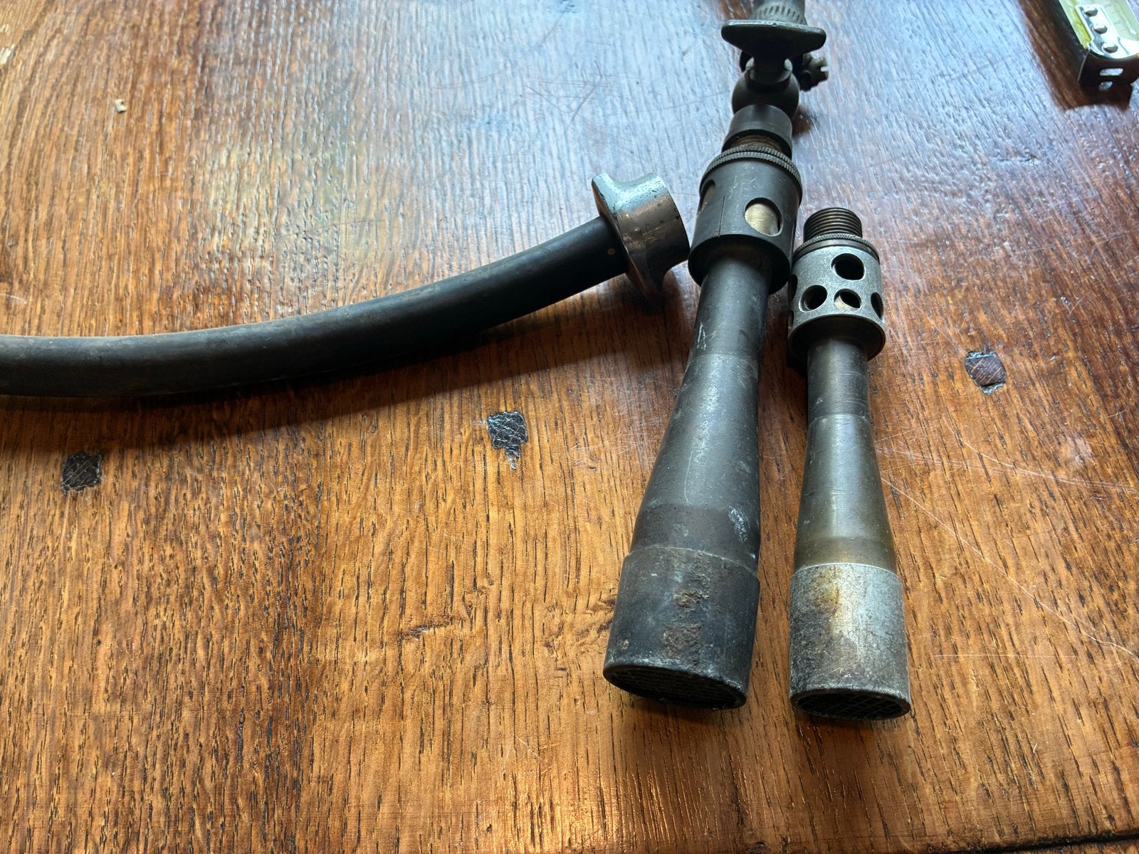 Vintage Soldeerbrander met Slang en Mondstukken, Ophalen of Verzenden