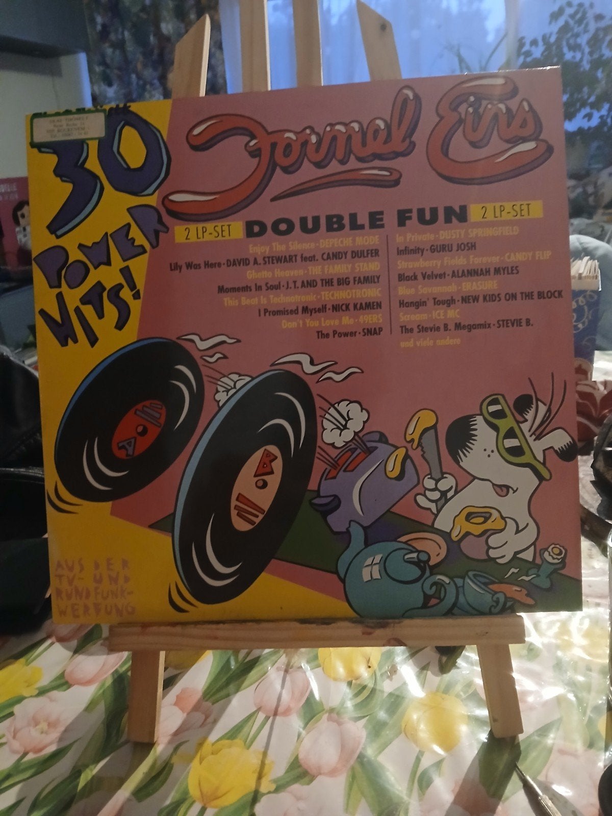 30 Power Hits! Double Fun - 2 LP-set, Cd's en Dvd's, Gebruikt, Complilatie, Ophalen of Verzenden, 12 inch
