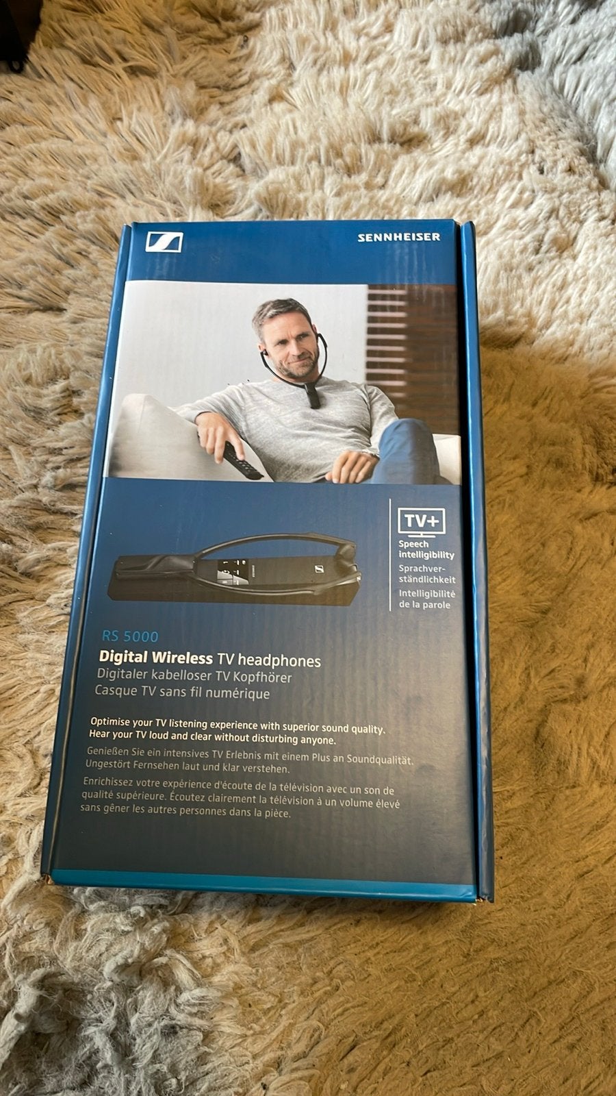 Sennheiser RS 5000 Digitale Draadloze TV Hoofdtelefoon NIEUW, Audio, Tv en Foto, Koptelefoons, Sennheiser, Nieuw, Ophalen of Verzenden