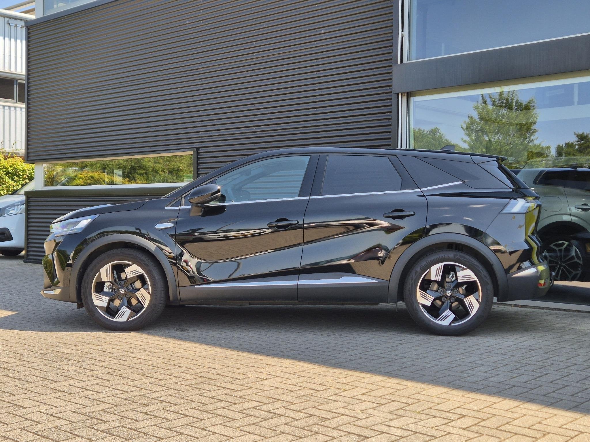 Renault Symbioz 1.6 E-Tech full hybrid 145 techno Adapt. Cru, Auto's, Renault, Gebruikt, 4 cilinders, Leder en Stof, Zwart