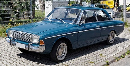RUILEN: gave sierstrip voor Ford Taunus 17M / 20M (P5), Ophalen