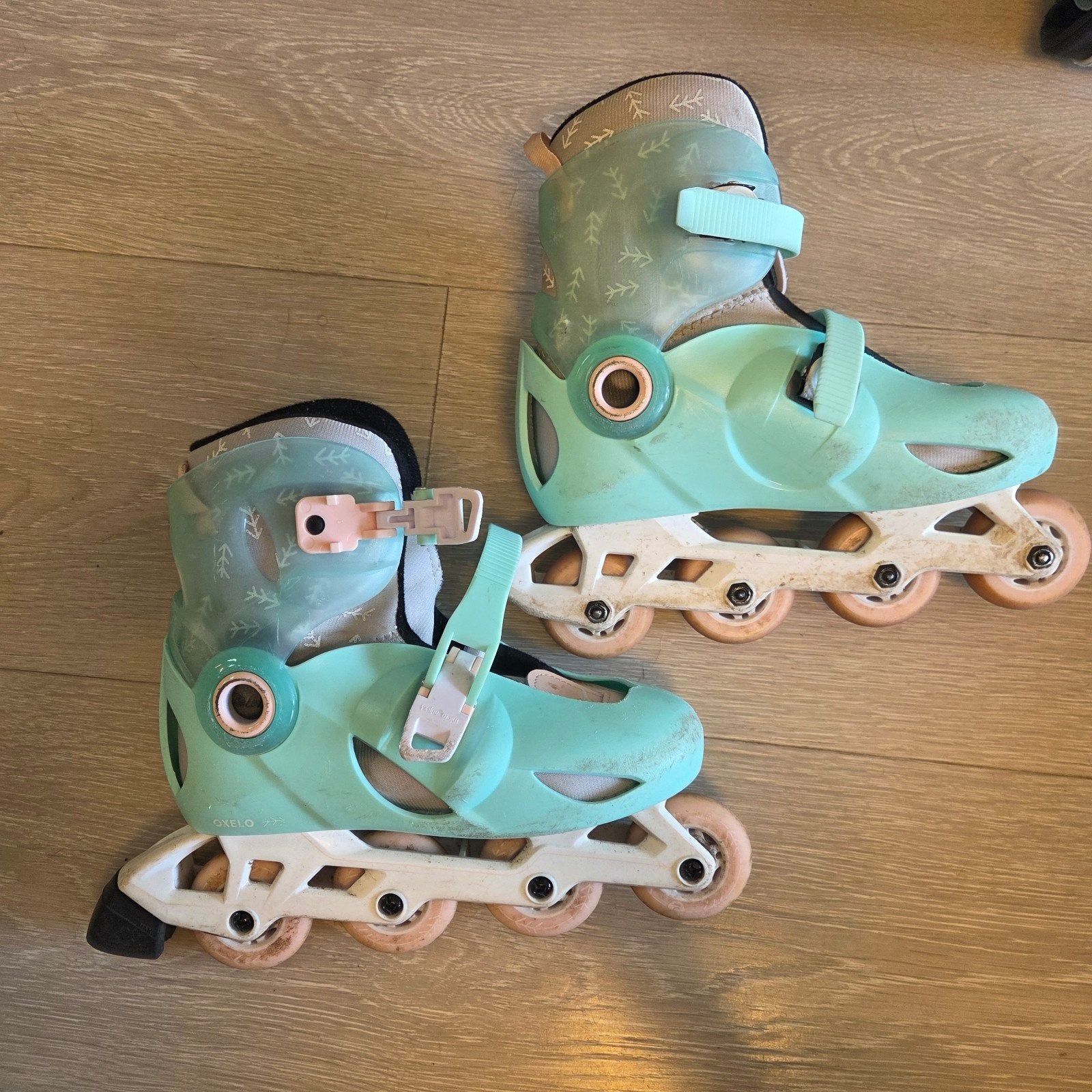 Oxelo skeelers set  34/36, Kinderen, Bescherming, Ophalen, Overige merken