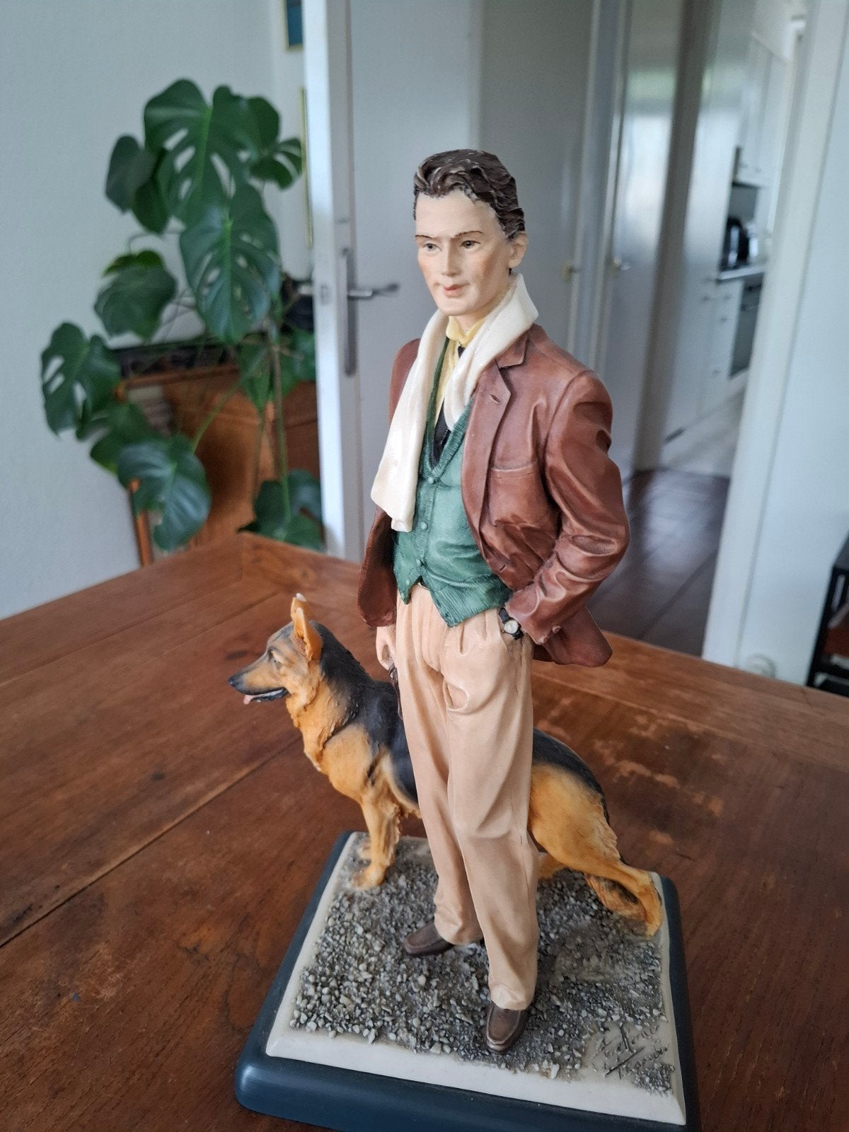 Italiaans Beeld van kunstenaar Vittorio Tessaro, Antiek en Kunst, Ophalen, Art deco, 20 - 50 cm, Beeld