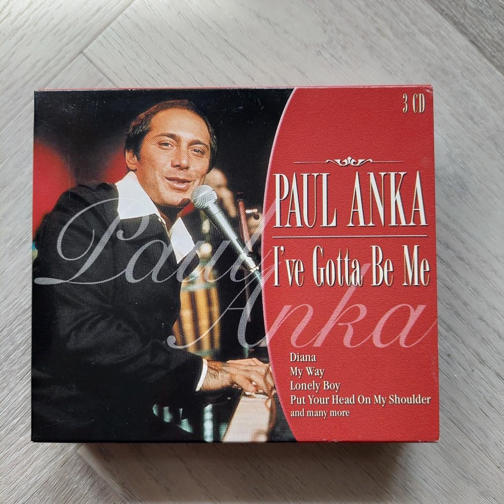 3CD Boxset / Paul Anka / I've Gotta Be Me, Nieuwstaat, Ophalen of Verzenden, Zo goed als nieuw