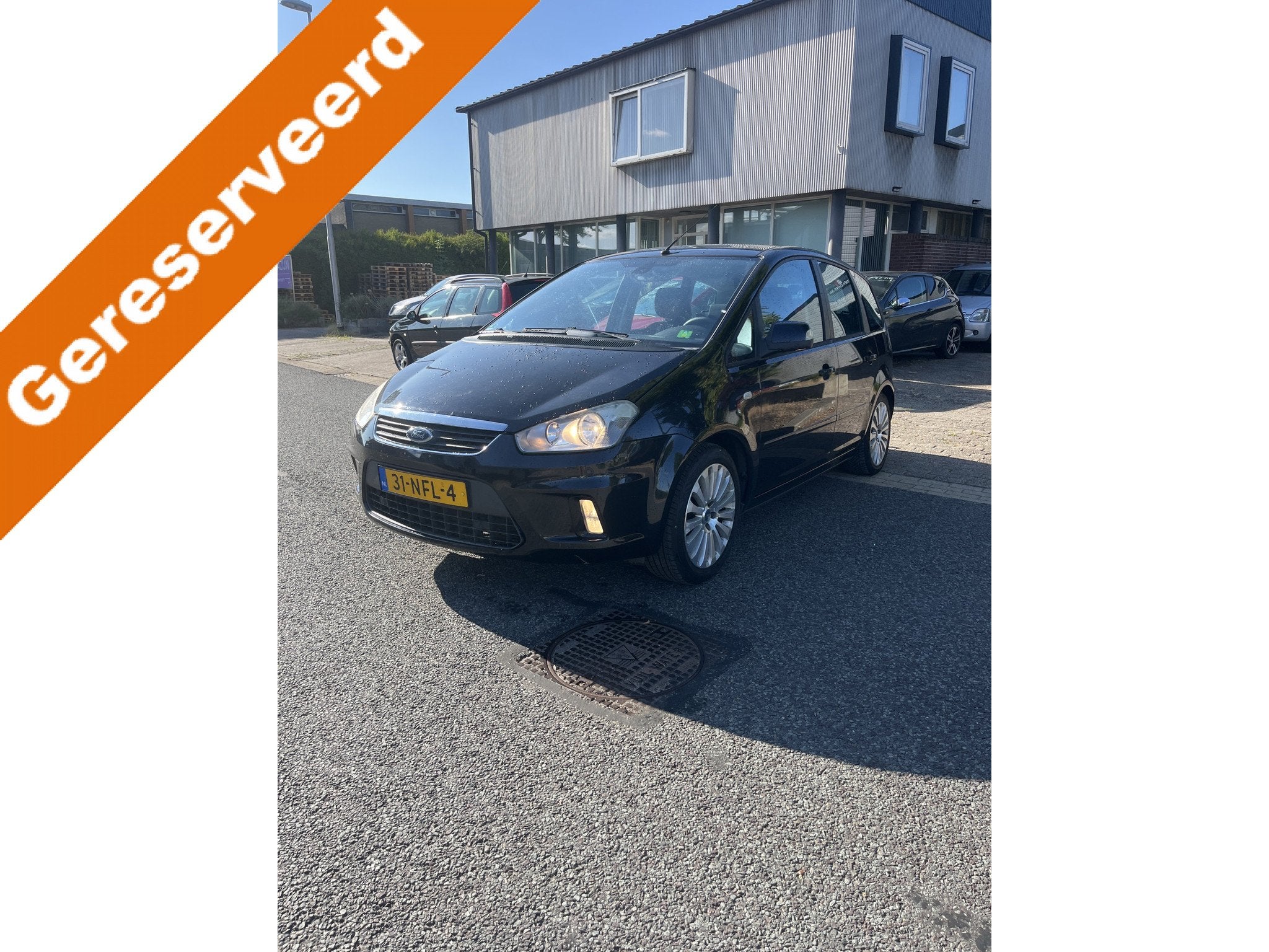 Ford C-MAX 1.8-16V Limited Titanium Clima,Navigatie enz enz, Voorwielaandrijving, 4 cilinders, Zwart, Handgeschakeld