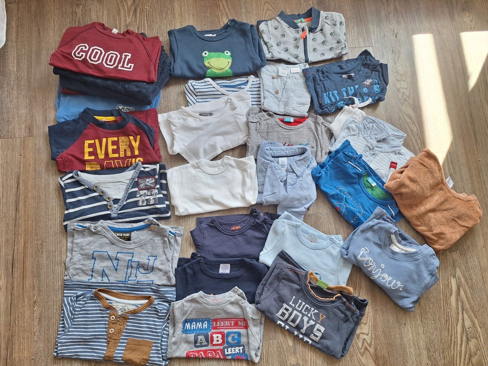 kledingpakket jongens maat 62 t/m 80, Ophalen of Verzenden, Gebruikt, Maat 62