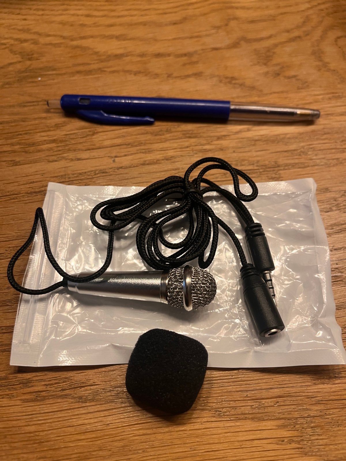 Temu mini microfoon ongebruikt, Ophalen of Verzenden, Nieuw