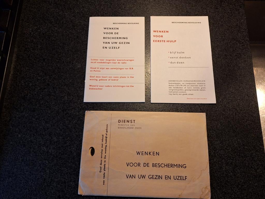 Dienst minister van Binnelandse zaken., Ophalen of Verzenden, Landmacht, Nederland