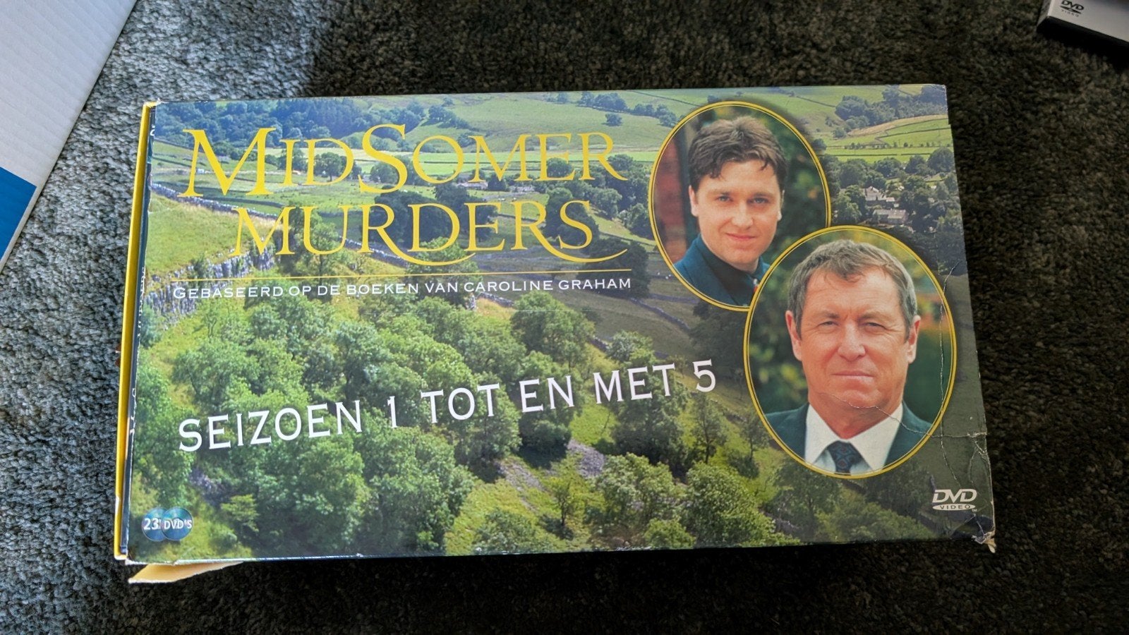 Midsomer Murders - Seizoen 1 t/m 5 (DVD Boxset), Nederlands, Ophalen of Verzenden, Inclusief doosje, Gebruikt