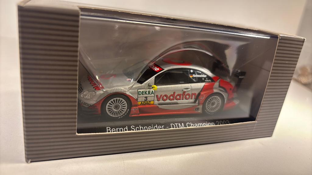 Mercedes c klasse dtm champion 2003 minichamps 1.43, Auto, Ophalen of Verzenden, MiniChamps, A