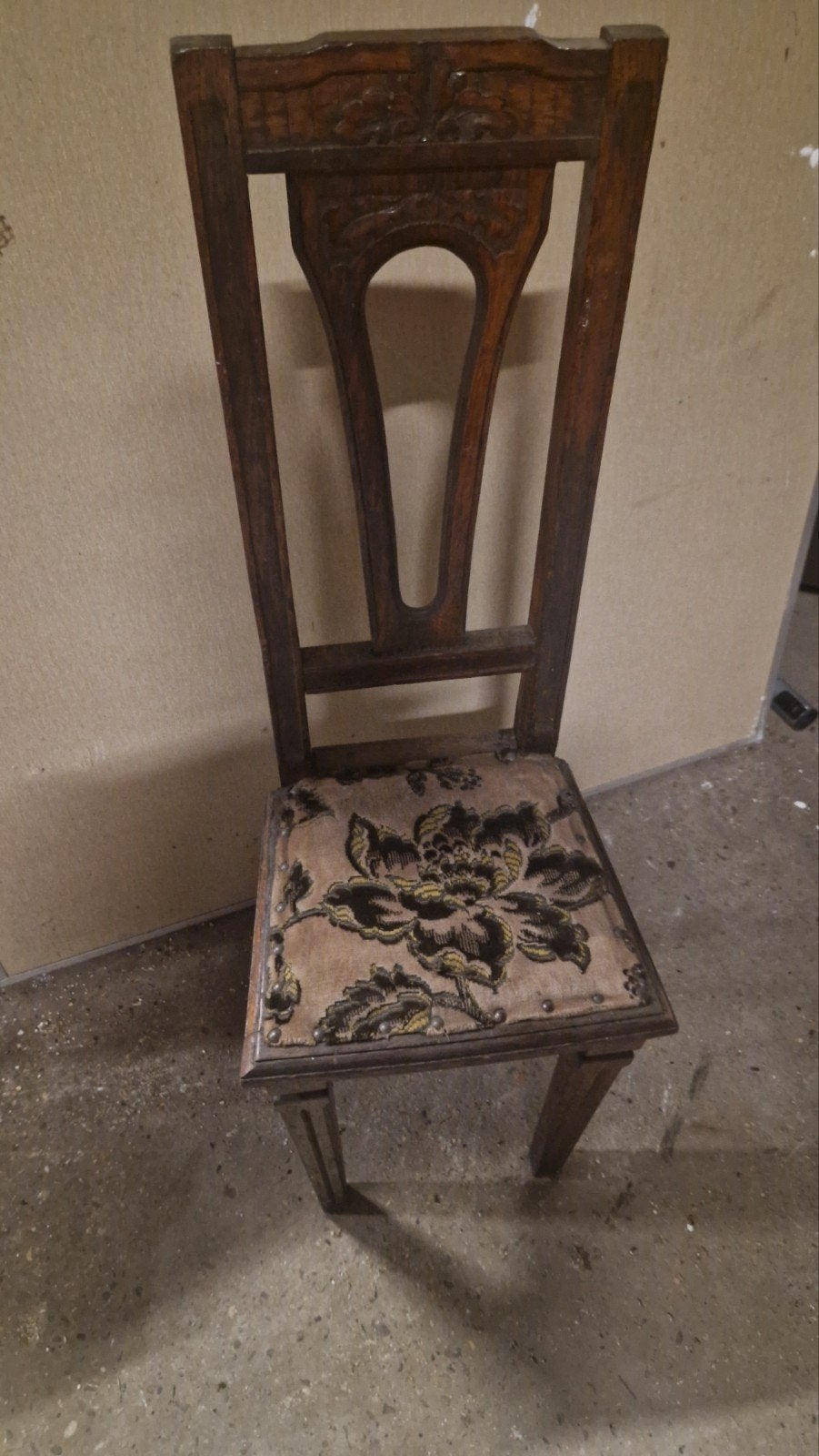 leuk klein bidstoeltje, Antiek en Kunst, Ophalen of Verzenden