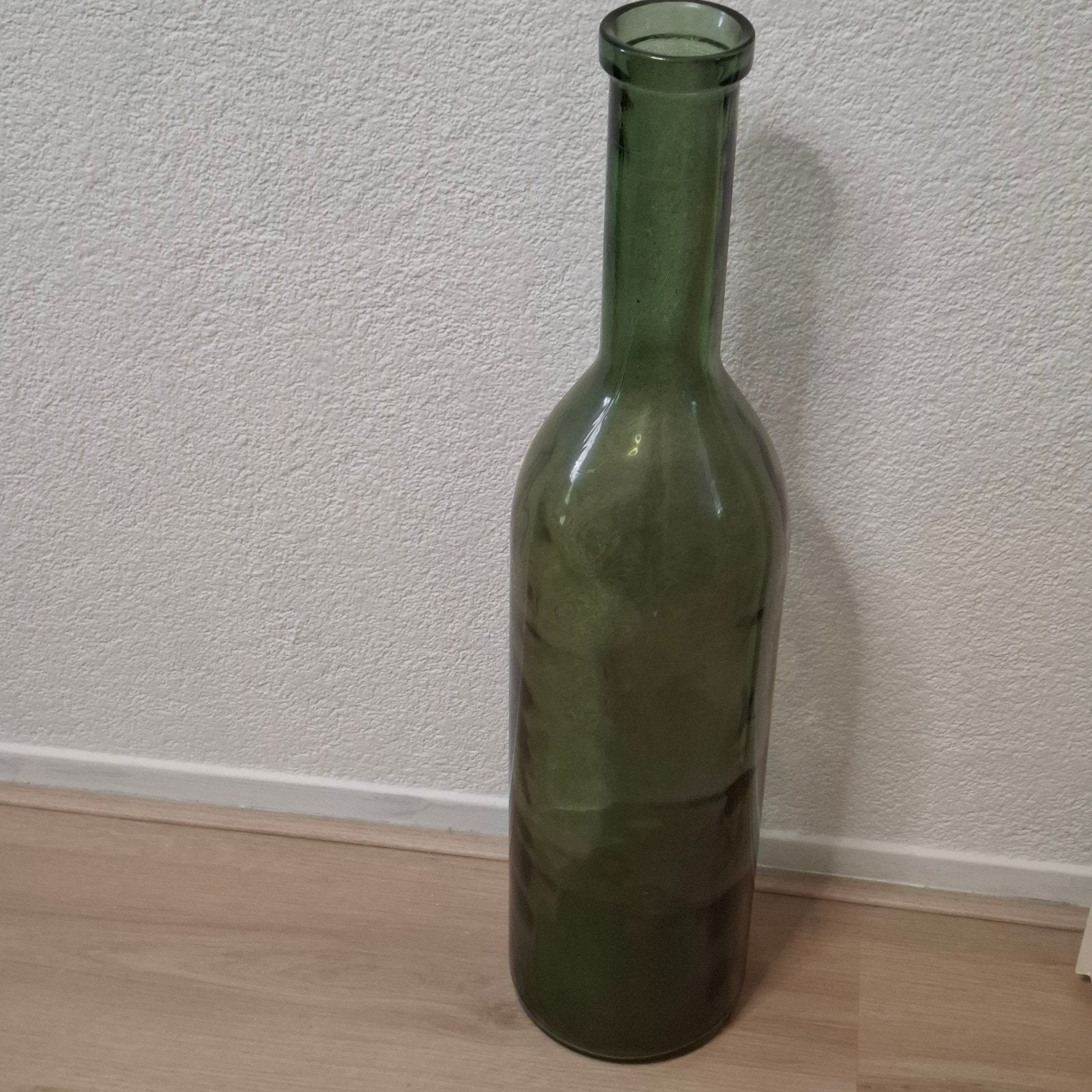 grote groene fles 75 hoog, Ophalen of Verzenden