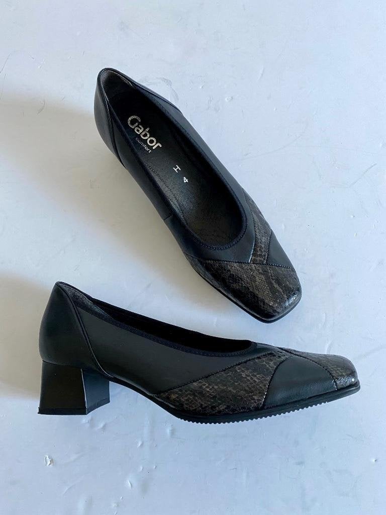 H88 Gabor Comfort maat 4=37 H pumps lage hak schoenen zwart, Kleding | Dames, Schoenen, Gabor, Ophalen of Verzenden, Zwart