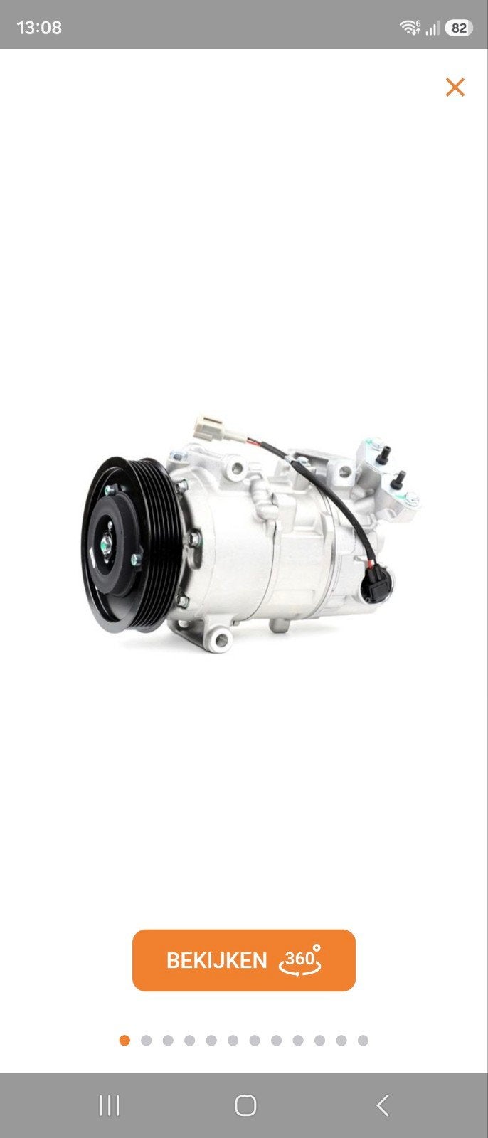 RIDEX Airconditioning Compressor voor Renault Megane 2012, Auto-onderdelen, Ophalen of Verzenden, Nieuw, Renault