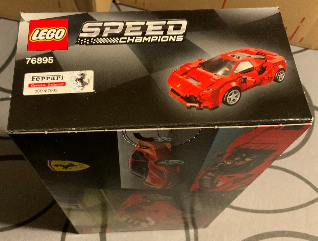 Nieuw Lego 76895 Ferrari F8 Tributo, in verzegelde doos., Lego, Nieuw, Inclusief doos, Complete set