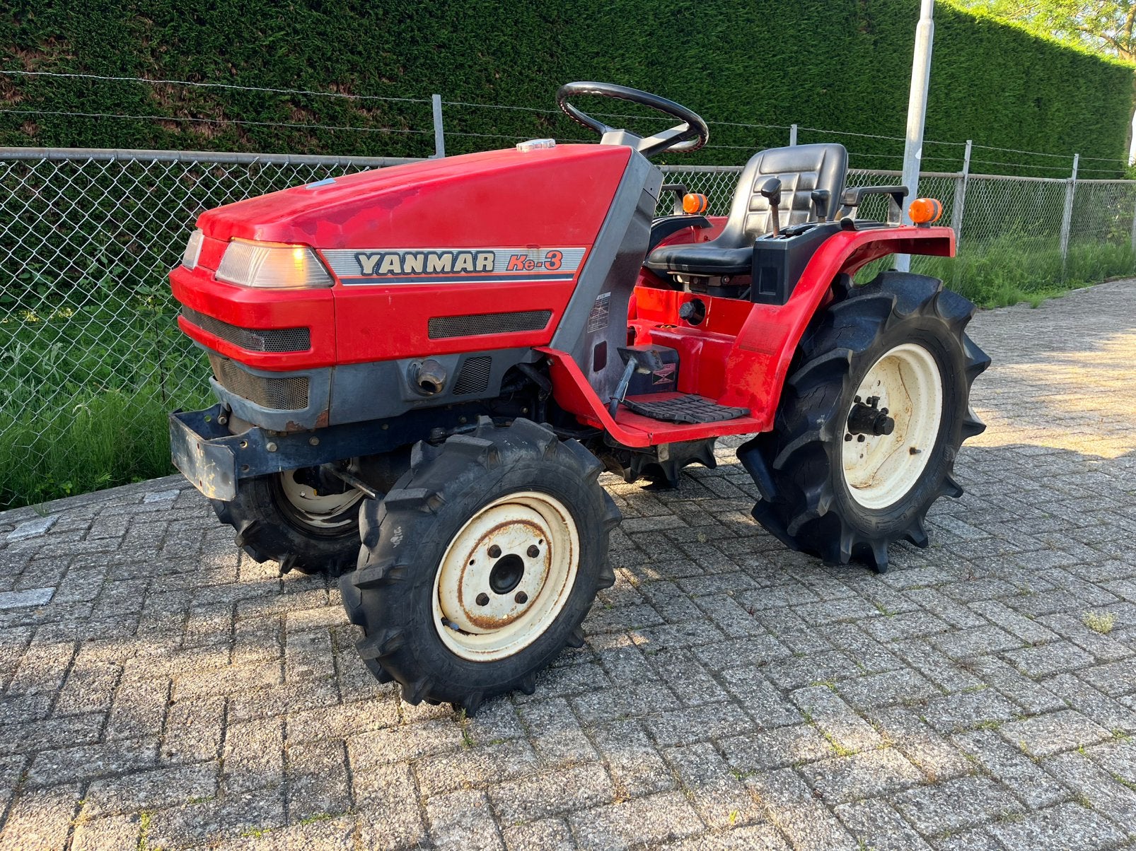 Yanmar KE3 minitractor 4wd, Gebruikt, Tot 2500, Tot 80 Pk, Ophalen