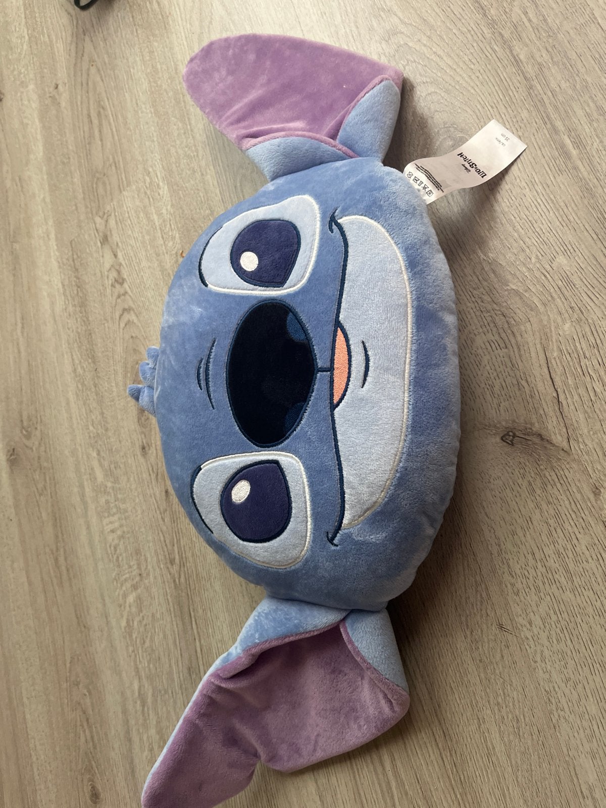 Disney Lilo & Stitch Knuffel Kussen 35 cm, Disney, Overige typen, Blauw, Ophalen of Verzenden
