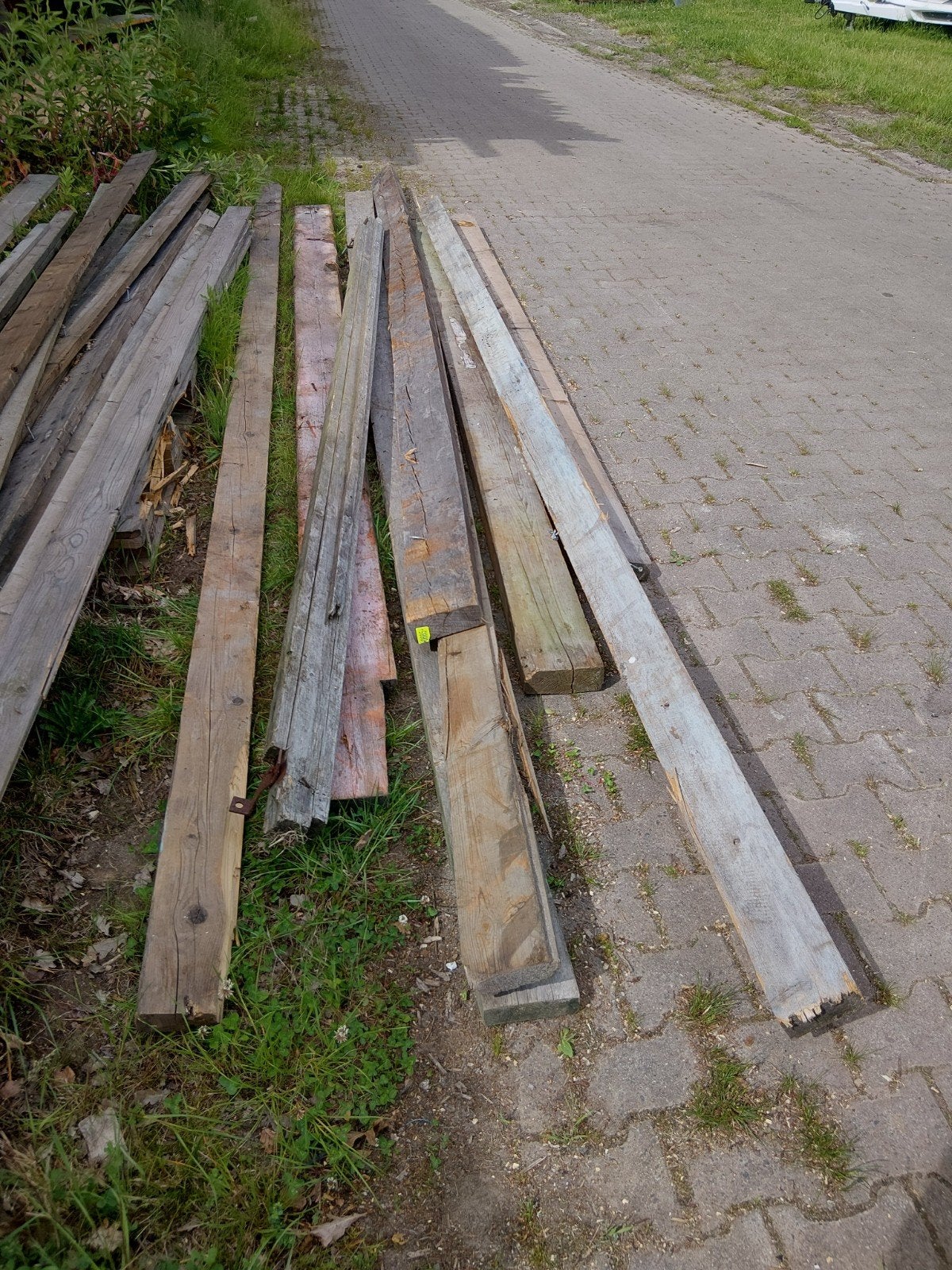 8 balken, Ophalen, 250 cm of meer, Balken