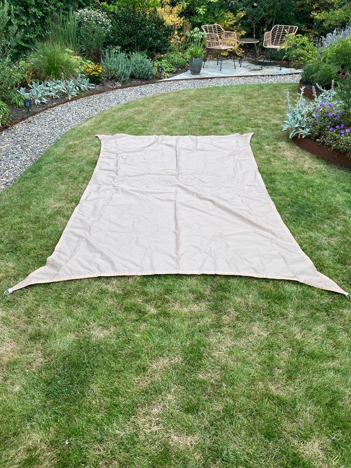 Schaduwdoek 2 x 2,8 meter, Gebruikt, Overige typen, Ophalen of Verzenden, Minder dan 250 cm