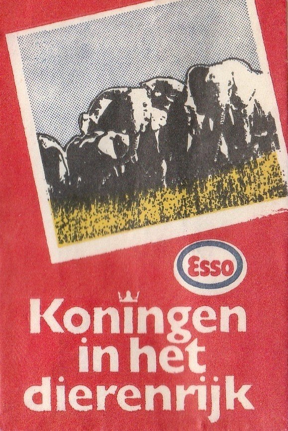 ESSO - Koningen in het dierenrijk - olifant, Ophalen of Verzenden