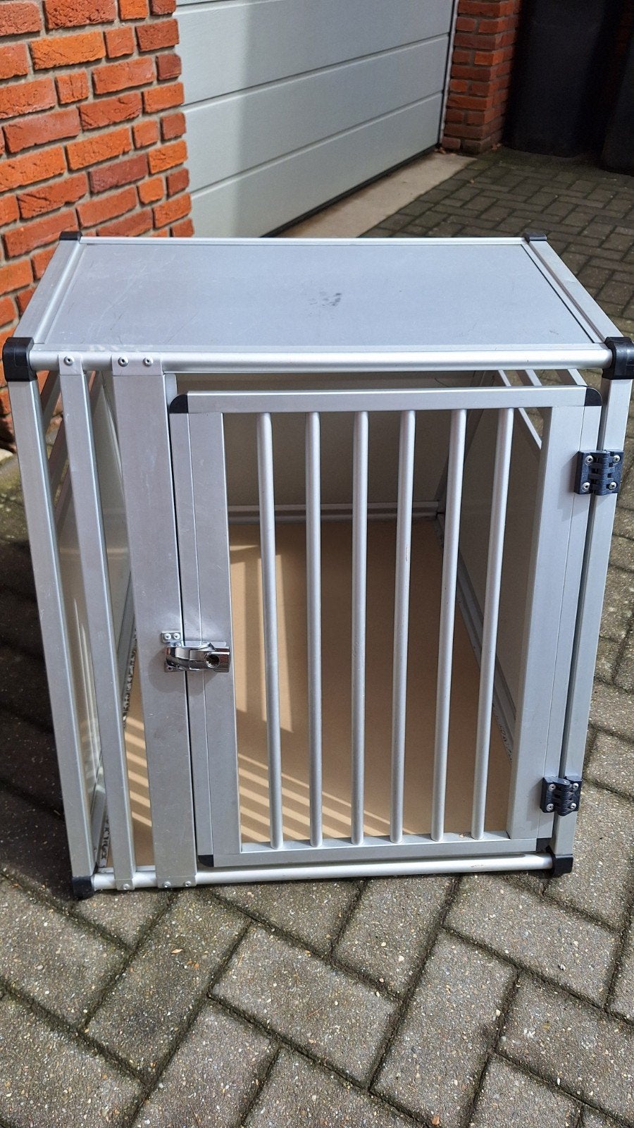 Aluminium autobench hond, Ophalen, Zo goed als nieuw