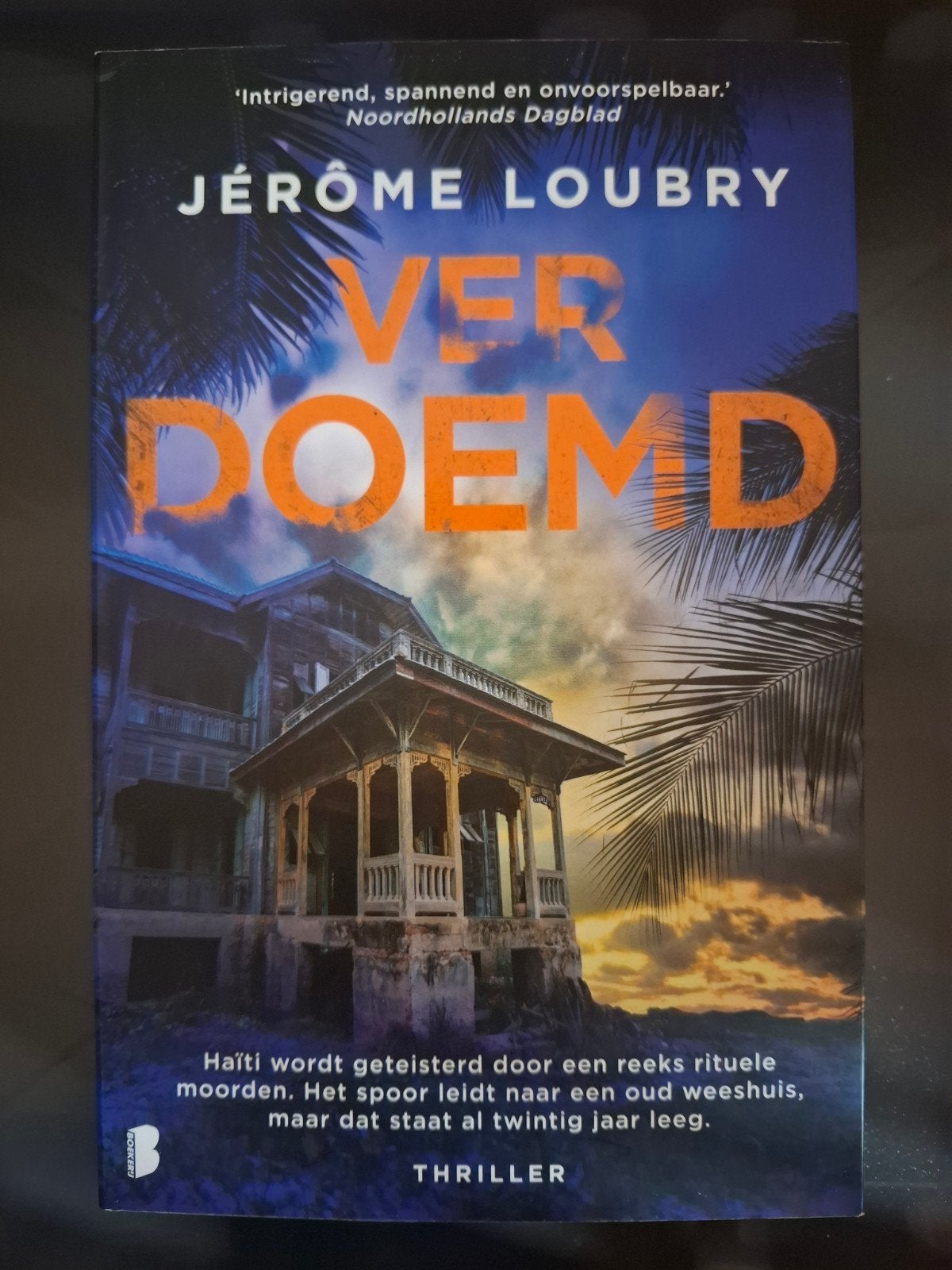 Verdoemd - Jérôme Loubry (Thriller), Ophalen of Verzenden, Zo goed als nieuw, Jérôme Loubry, Europa overig
