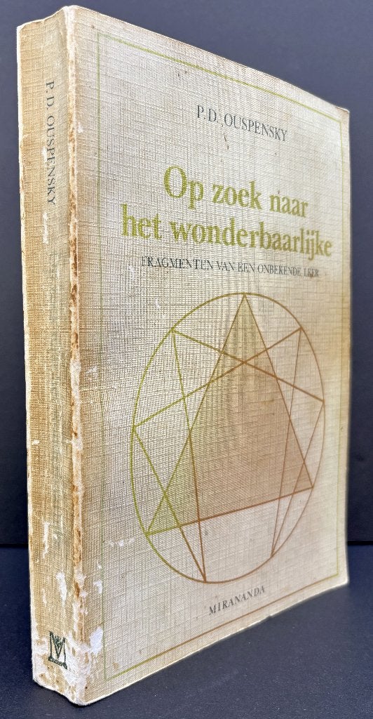 Ouspensky, P.D. - Op zoek naar het wonderbaarlijke (1979), Boeken, Ophalen of Verzenden, Zo goed als nieuw, Overige onderwerpen