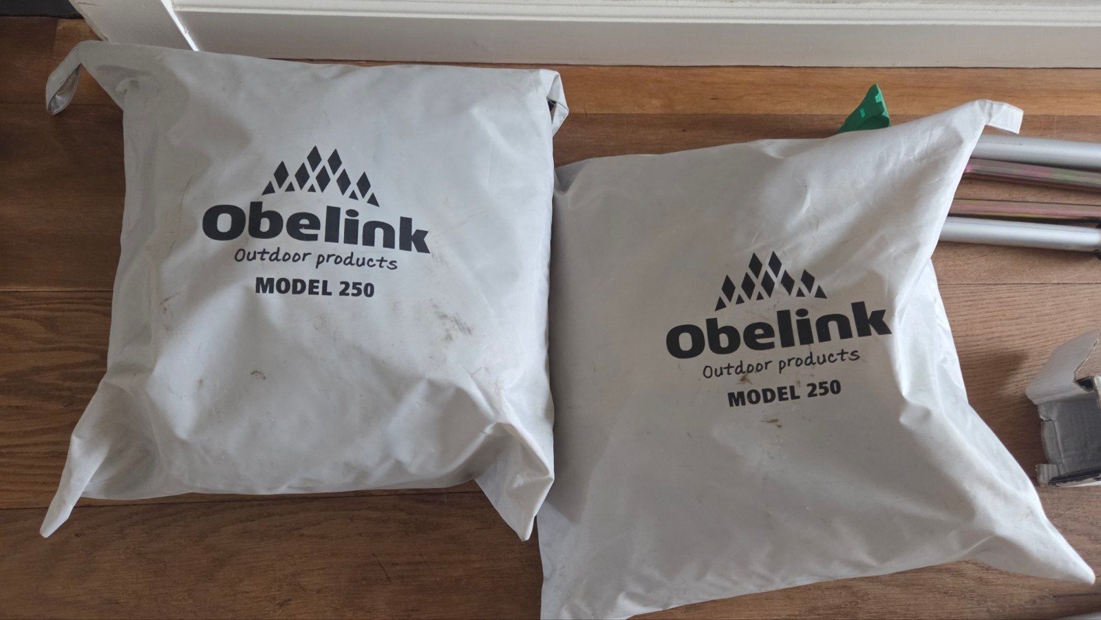 2x Thule Rain Blocker Side G2 250 M & Rafter G2 spanstang, Ophalen, Zo goed als nieuw