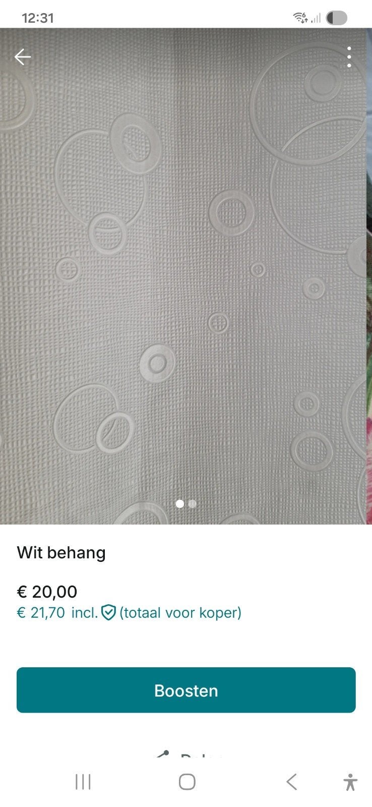 AS Creation Behang Stippen en Cirkels - 10 m², Ophalen of Verzenden, 10 tot 25 m², Wit, Stippen en cirkels